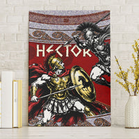Hector Prince Of Troy Canvas Wall Art Ancient Greek Mythology Trojan Warrior