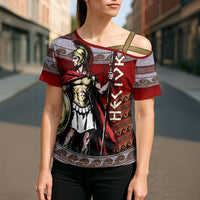 Hector Prince Of Troy Cross Shoulder Shirt Ancient Greek Mythology Trojan Warrior