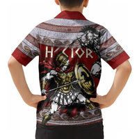 Hector Prince Of Troy Hawaiian Shirt Ancient Greek Mythology Trojan Warrior