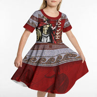 Hector Prince Of Troy Kid Short Sleeve Dress Ancient Greek Mythology Trojan Warrior
