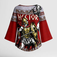 Hector Prince Of Troy Kimono Sleeve Blouse Ancient Greek Mythology Trojan Warrior