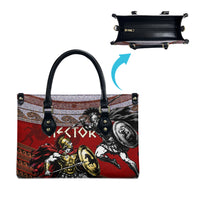 Hector Prince Of Troy Leather Bag Ancient Greek Mythology Trojan Warrior