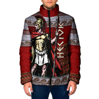 Hector Prince Of Troy Padded Jacket Ancient Greek Mythology Trojan Warrior