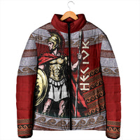 Hector Prince Of Troy Padded Jacket Ancient Greek Mythology Trojan Warrior