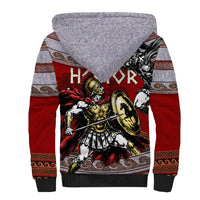 Hector Prince Of Troy Sherpa Hoodie Ancient Greek Mythology Trojan Warrior