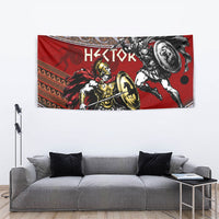 Hector Prince Of Troy Tapestry Ancient Greek Mythology Trojan Warrior
