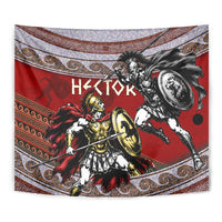 Hector Prince Of Troy Tapestry Ancient Greek Mythology Trojan Warrior