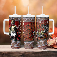 Hector Prince Of Troy Tumbler With Handle Ancient Greek Mythology Trojan Warrior