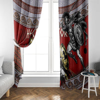 Hector Prince Of Troy Window Curtain Ancient Greek Mythology Trojan Warrior
