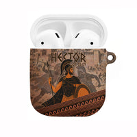 Hector Of Troy AirPods Case Ancient Greek Mythology Pottery Trojan Warrior