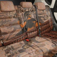 Hector Of Troy Back Car Seat Cover Ancient Greek Mythology Pottery Trojan Warrior