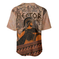 Hector Of Troy Baseball Jersey Ancient Greek Mythology Pottery Trojan Warrior