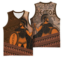 Hector Of Troy Basketball Jersey Ancient Greek Mythology Pottery Trojan Warrior