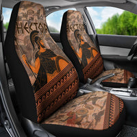 Hector Of Troy Car Seat Cover Ancient Greek Mythology Pottery Trojan Warrior