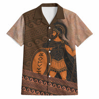 Hector Of Troy Hawaiian Shirt Ancient Greek Mythology Pottery Trojan Warrior