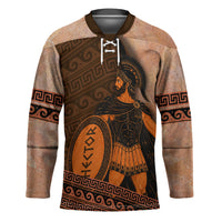 Hector Of Troy Hockey Jersey Ancient Greek Mythology Pottery Trojan Warrior