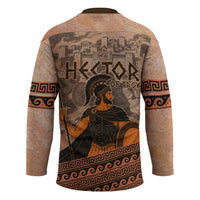 Hector Of Troy Hockey Jersey Ancient Greek Mythology Pottery Trojan Warrior