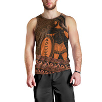 Hector Of Troy Men Tank Top Ancient Greek Mythology Pottery Trojan Warrior
