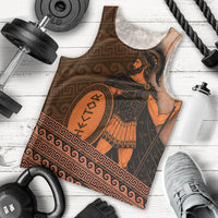 Hector Of Troy Men Tank Top Ancient Greek Mythology Pottery Trojan Warrior
