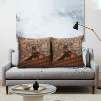 Hector Of Troy Pillow Cover Ancient Greek Mythology Pottery Trojan Warrior