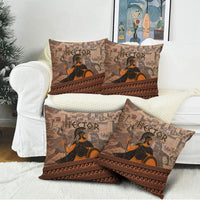 Hector Of Troy Pillow Cover Ancient Greek Mythology Pottery Trojan Warrior