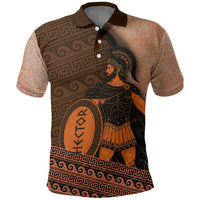 Hector Of Troy Polo Shirt Ancient Greek Mythology Pottery Trojan Warrior