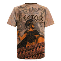Hector Of Troy Rugby Jersey Ancient Greek Mythology Pottery Trojan Warrior