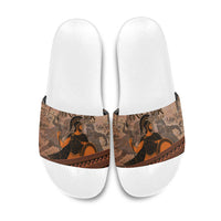 Hector Of Troy Slide Sandals Ancient Greek Mythology Pottery Trojan Warrior