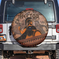 Hector Of Troy Spare Tire Cover Ancient Greek Mythology Pottery Trojan Warrior