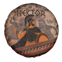 Hector Of Troy Spare Tire Cover Ancient Greek Mythology Pottery Trojan Warrior