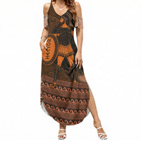 Hector Of Troy Summer Maxi Dress Ancient Greek Mythology Pottery Trojan Warrior