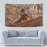 Hector Of Troy Tapestry Ancient Greek Mythology Pottery Trojan Warrior