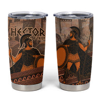 Hector Of Troy Tumbler Cup Ancient Greek Mythology Pottery Trojan Warrior