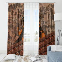Hector Of Troy Window Curtain Ancient Greek Mythology Pottery Trojan Warrior