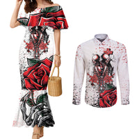 skeleton-love-couples-matching-mermaid-dress-and-long-sleeve-button-shirts-til-death-do-us-apart