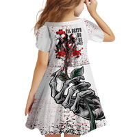 Skeleton Love Family Matching Puletasi Dress and Hawaiian Shirt Til Death Do Us Apart - Wonder Print Shop