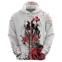 Skeleton Love Hoodie Til Death Do Us Apart - Wonder Print Shop