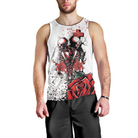 Skeleton Love Men Tank Top Til Death Do Us Apart - Wonder Print Shop