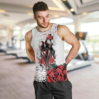 Skeleton Love Men Tank Top Til Death Do Us Apart - Wonder Print Shop