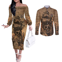 skull-pirate-couples-matching-off-the-shoulder-long-sleeve-dress-and-long-sleeve-button-shirts-revenge-vintage-style-art