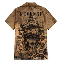 Skull Pirate Family Matching Puletasi Dress and Hawaiian Shirt Revenge Vintage Style Art - Wonder Print Shop