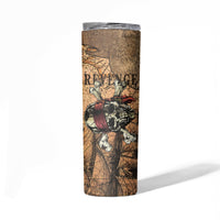 Skull Pirate Skinny Tumbler Revenge Vintage Style Art - Wonder Print Shop