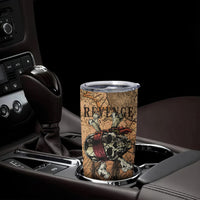 Skull Pirate Tumbler Cup Revenge Vintage Style Art - Wonder Print Shop