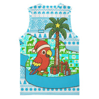 Honduras Christmas Basketball Jersey with Santa Parrot Palm Tree and Tropical Gift Pattern Design - Wonder Print Shop