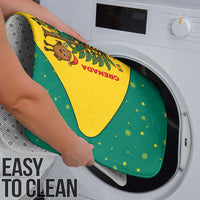 Grenada Christmas Bathroom Set with Santa Nutmeg Tree Peace Dove and Festive Gift Design - Wonder Print Shop