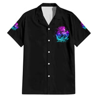 My Demons Tried To Drown Me Mermaid Family Matching Mermaid Dress and Hawaiian Shirt - Wonder Print Shop