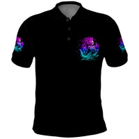 My Demons Tried To Drown Me Mermaid Polo Shirt - Wonder Print Shop