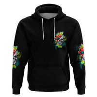 Warning This Tattooed Girl Flower Hoodie - Wonder Print Shop
