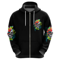Warning This Tattooed Girl Flower Hoodie - Wonder Print Shop