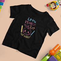 Back To School T Shirt For Kid Little Miss 1st Garder, First Day Of School TS05 - Wonder Print Shop
